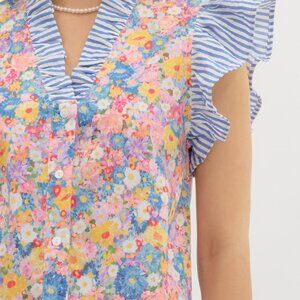 Entro-Floral Print-